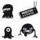 Sticker Pack monstres 4 - stickers monstre & autocollant voiture - stickmycar.fr