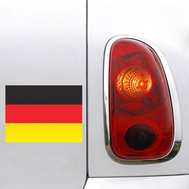 Sticker Drapeau Allemagne - stickers drapeaux & stickers auto - stickmycar.fr