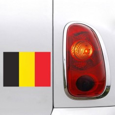 Sticker Drapeau Belgique