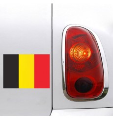 Sticker Drapeau Belgique