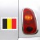 Sticker Drapeau Belgique - stickers drapeaux & autocollant voiture - stickmycar.fr