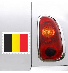 Sticker Drapeau Belgique