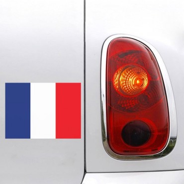 Sticker Sticker drapeau France - stickers drapeaux & stickers auto - stickmycar.fr