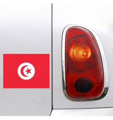 Sticker Sticker drapeau Tunisie