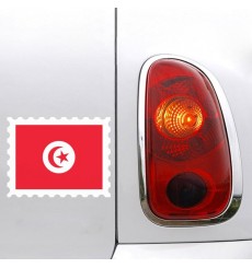 Sticker Sticker drapeau Tunisie