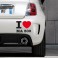 Sticker I love ma 500 - stickers i love & stickers auto - stickmycar.fr