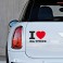 Sticker I love ma titine - stickers i love & autocollant voiture - stickmycar.fr