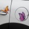 Sticker Papillons colorés - stickers animaux & stickers auto - stickmycar.fr