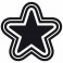 Sticker Single star - stickers étoiles & stickers auto - stickmycar.fr