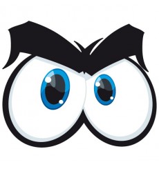 Sticker Yeux cartoon 4