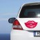 Sticker Lèvres glossy - stickers design & autocollant voiture - stickmycar.fr