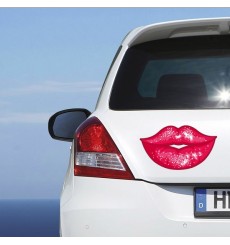 Sticker Lèvres glossy