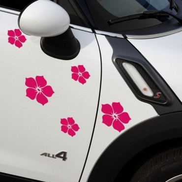 Sticker Fleurs - stickers fleurs & autocollant voiture - stickmycar.fr