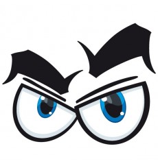 Sticker Yeux cartoon 5