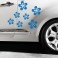 Sticker Fleurs seventies - stickers fleurs & autocollant voiture - stickmycar.fr