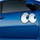 Sticker Yeux cartoon 9 - stickers yeux & autocollant voiture - stickmycar.fr
