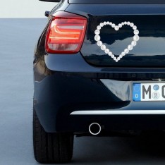 Sticker Coeur diamants