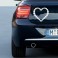Sticker Coeur diamants - stickers coeur & autocollant voiture - stickmycar.fr