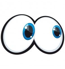 Sticker Yeux cartoon 9