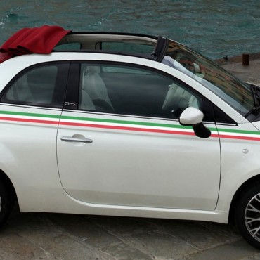 Sticker Bande Italie - stickers bandes & stickers auto - stickmycar.fr