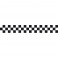 Sticker Damier 3 lignes - stickers damier & stickers auto - stickmycar.fr