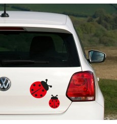 Sticker Coccinelle