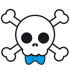 Sticker Skull boy